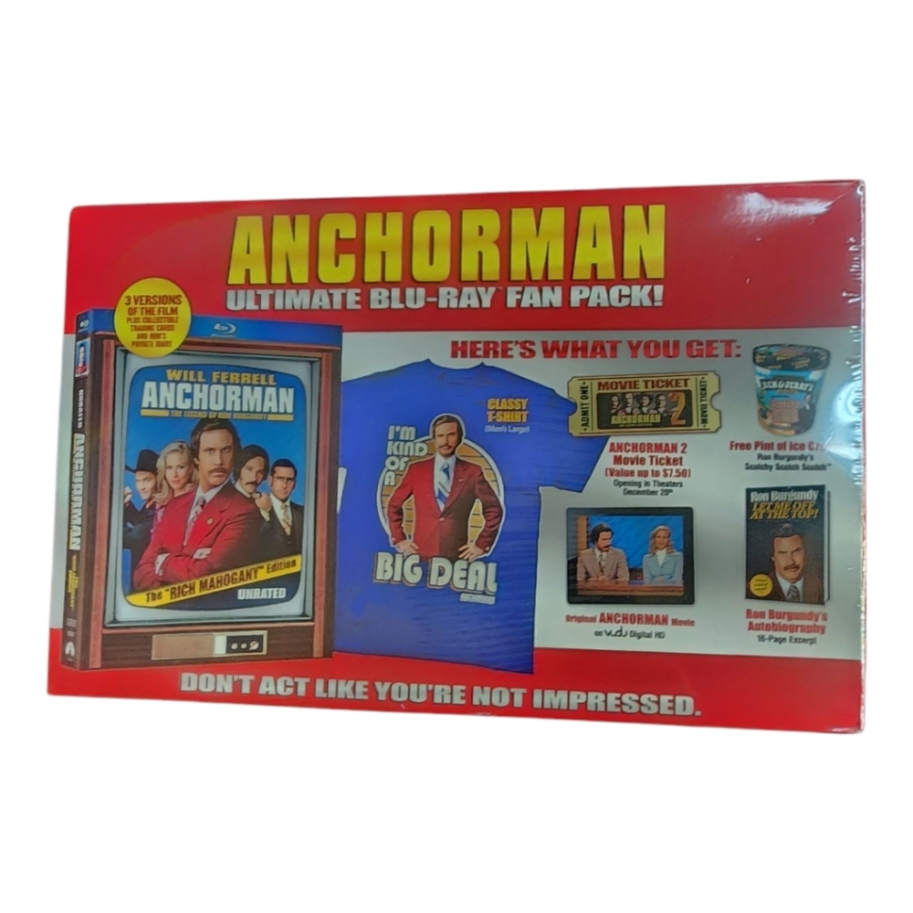 Anchorman Ultimate Blu-Ray Fan Pack